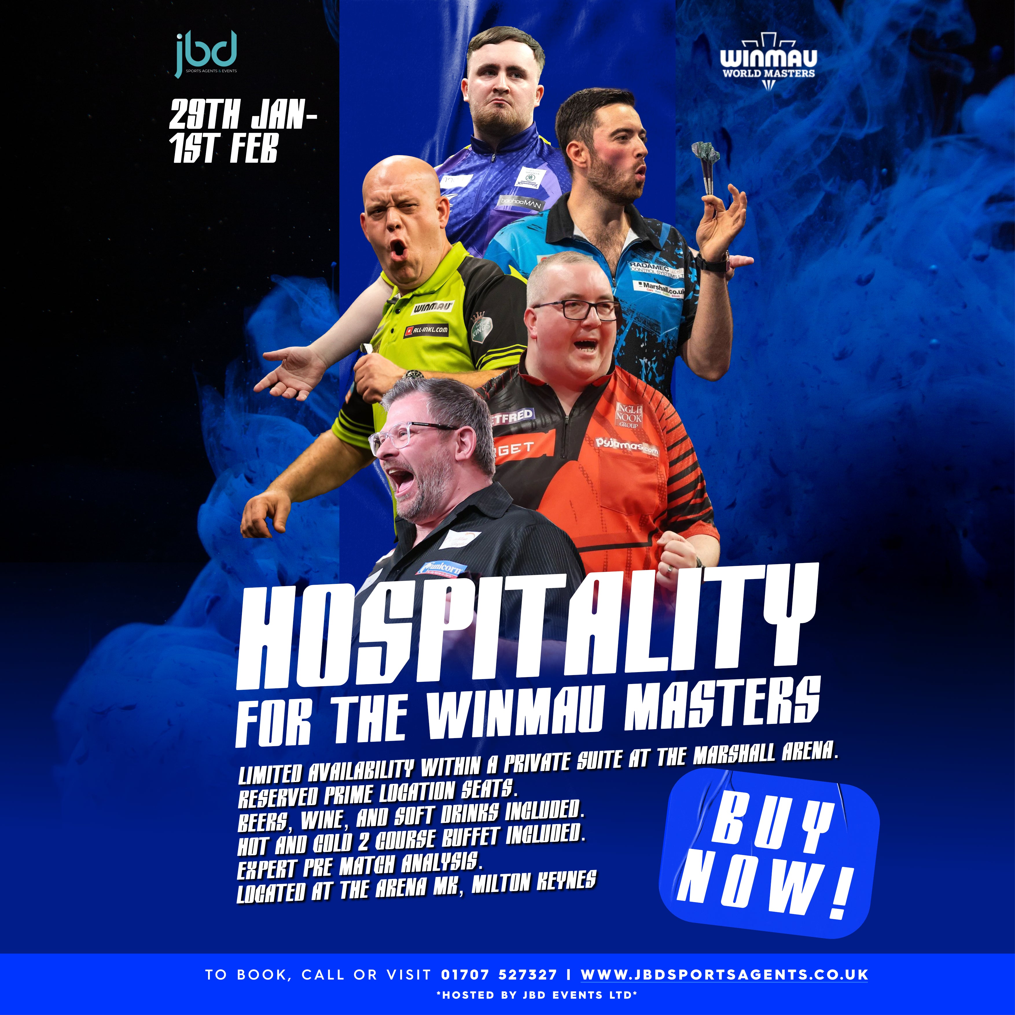 Hospitality at the Winmau World Masters 2026